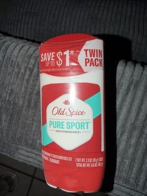 Old Spice High Endurance Pure Sport 3.3oz Each Antiperspirant Deodorant 2Pk NEW - Image 1