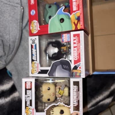 Funko Pop! 21 Fundays Box Leatherface #1150,#80 Cobra Bat, #399 Martian Manhunt - Image 1