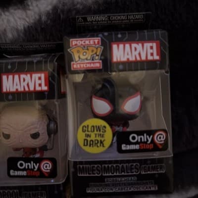 FUNKO POP- POCKET POP! KEYCHAIN- THE JOKER Deadpool, SpidermanGAMESTOP EXCLUSIVE - Thumbnail 5