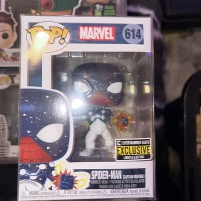 Funko Pop! Vinyl: Marvel - Spider-Man (Captain Universe) - Entertainment... - Image 1