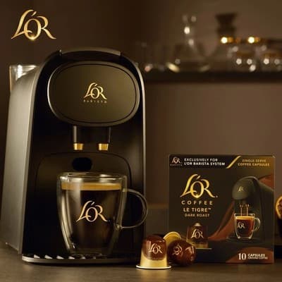 L'OR Barista Coffee and Espresso Machine System Combo NIB - Thumbnail 3