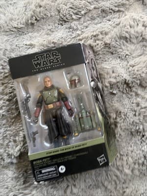 Star Wars The Black Series Boba Fett (Throne Room) Action Figure - F4064 - Image 1
