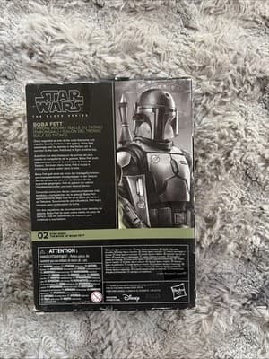 Star Wars The Black Series Boba Fett (Throne Room) Action Figure - F4064 - Thumbnail 2