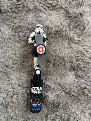 Star Wars Storm Trooper Candy Fan New With Battery - Image 1