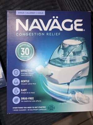 Navage RSI23 Nasal Irrigator Kit - Blue/White - Image 1