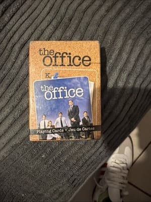 "The Office" TV Series Playing Cards 52-Card Deck - Sealed - Image 1