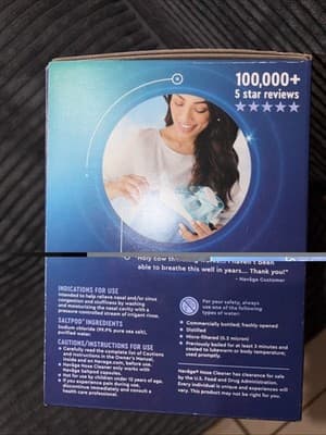 Navage RSI23 Nasal Irrigator Kit - Blue/White - Thumbnail 2