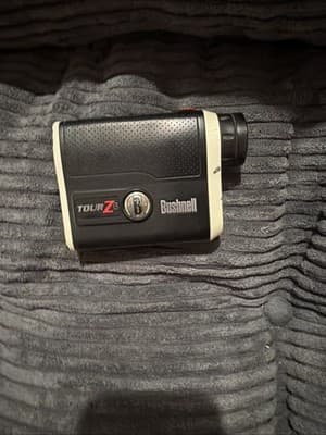 Bushnell Tour V6Laser Rangefinder - Grey/white W/sleeve - Image 1