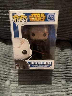 Funko Pop Star Wars Unmasked Vader #43 Celebration Exclusive FREE shipping ..... - Image 1