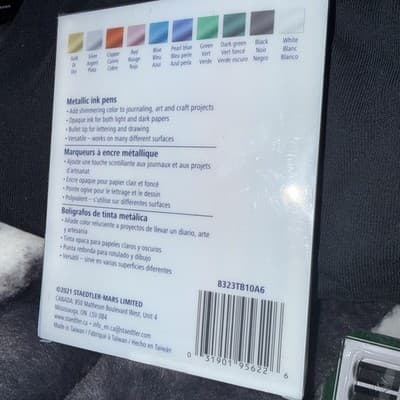 Staedtler Brush Lettering Metallic Brush, 10pk (8321TB10A6) - Thumbnail 2