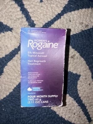Women's Rogaine 5% Foam Hair Regrowth 4 Month exp 6/2026 - Image 1