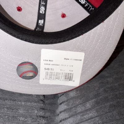 arizona diamondbacks authentic 5950 Red 7 3/4 - Thumbnail 4