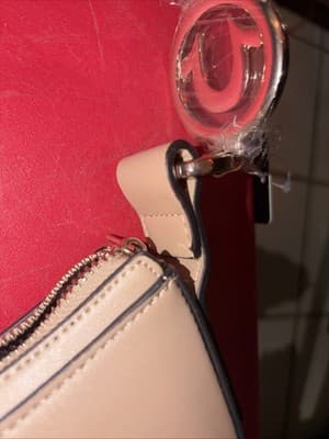 New True Religion Women's Mini Flap Crossbody Tan Bag Purse Y2K Style - Thumbnail 2