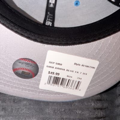 5950 New Era Blue Arizona Diamondbacks 7 3/4 - Thumbnail 4