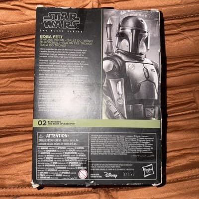 Star Wars The Black Series Boba Fett (Throne Room) Action Figure - F4064 - Thumbnail 4