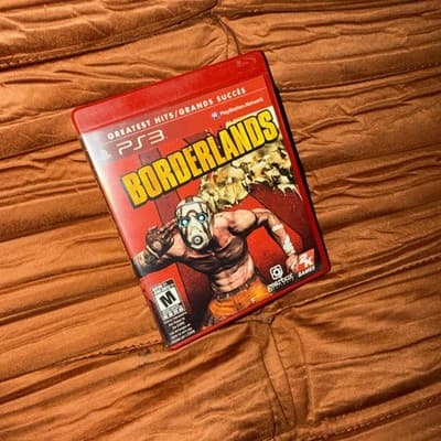 Borderlands [Greatest Hits] PS3 Manual | disc + case Tested CIB 🔥 - Image 1