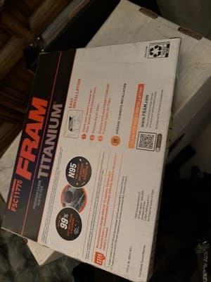 Fram Titanium FSC11775 Premium Cabin Filter For Ford And Lincoln Vehicles - Thumbnail 2