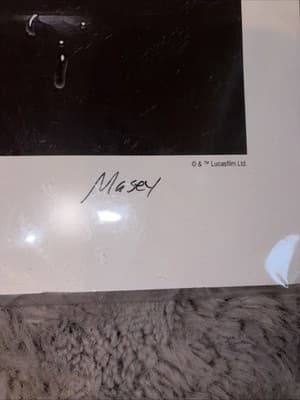 STAR WARS REGRETS DARTH VADER LITHOGRAPH SIGNED BY MASEY LIMITED EDITION OF 750 - Thumbnail 3