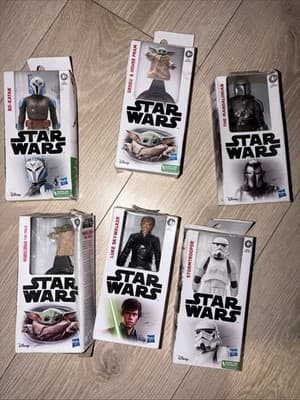 Star Wars Stormtrooper , Luke, Darth Vader Toy 6” Figure Star Wars Action Figure