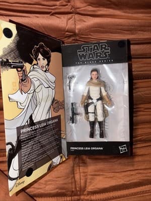 Star Wars The Black Series 6 inch Princess Leia Organa Action Figure - Image 1