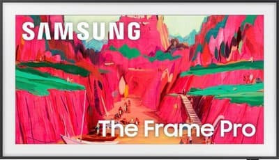 Samsung The Frame LS03B QN65LS03BAF 65" 4K UHD QLED Smart TV - Charcoal Black - Image 1