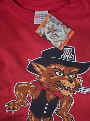 Vintage 90’s UofA Shirt Men’s Large Official University Of Arizona Gear USA - Thumbnail 2