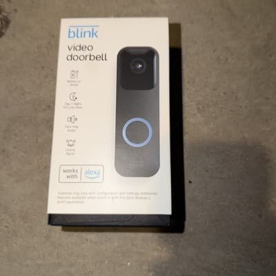 Blink Video Doorbell - Black (Standalone) - Image 1