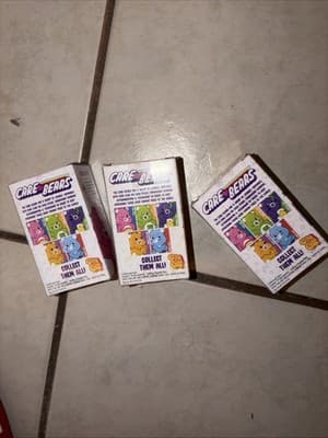 NIB CARE BEARS Mini Plush 3" PINK CHEER BEAR , Harmony, Laugh O Lot OG - Thumbnail 4