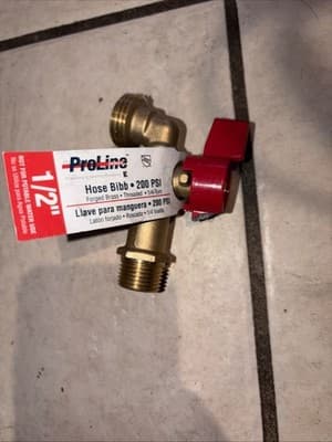 Pro line series hose Bibb 1/2” 200psi - Image 1