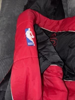 Vintage 90s Pro Player Chicago Bulls NBA Puffer Jacket Men’s Size XL - Thumbnail 5