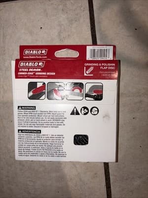 Diablo DCC045040N01F 40-Grit Grinding & Polishing Flap Disc for Angle Grinders - Thumbnail 2