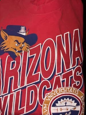 Vintage 90’s University Of Arizona Wildcats Shirt XL