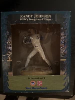 RANDY JOHNSON #51 MLB ARIZONA DIAMONDBACKS 1999 CY YOUNG AWARD - Image 1
