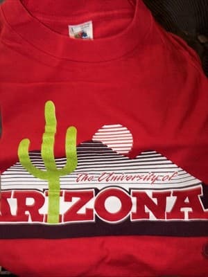 Vintage University Of Arizona Shirt UofA Tucson Women’s Large Original Logo - Image 1