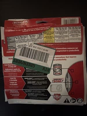 (15-Pk) Diablo ROS Stick Fast Discs 120 Grit DCD060120P15G - Thumbnail 2