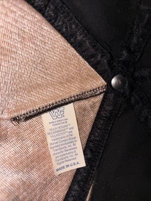 Extremely RARE 90’s WWF The Undertaker Spider And web SnapBack Hat - Thumbnail 3