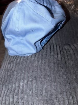 Vintage 90s UNC Carolina Tarheels Strapback Hat Blue -signature - Thumbnail 2