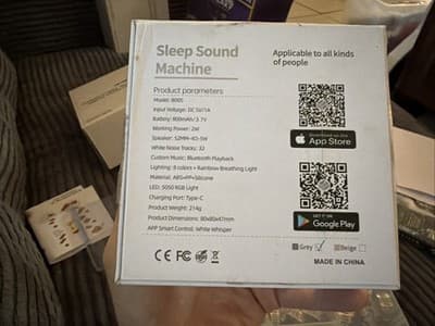 Augnner Sleep Sound Machine - Thumbnail 2