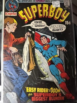 Superboy #170 (DC Comics December 1970)
