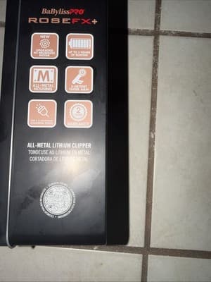 BaBylissPRO RoseFX+ All-Metal Lithium Clipper - FX870NRG - Thumbnail 2
