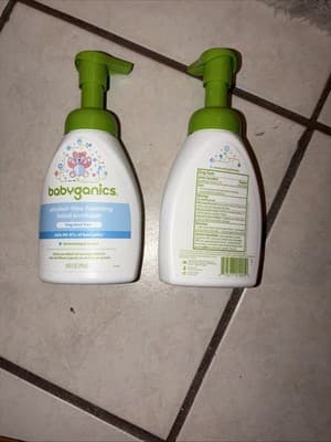Babyganics Alcohol-Free Foaming Hand Sanitizer, Pump, Fragrance Free, 2 Pack - Thumbnail 2