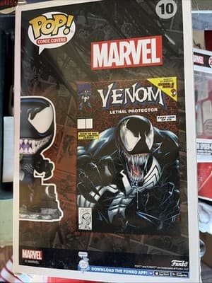 Funko Pop! Comic Book Cover with case: Marvel - Venom - Diamond Comics (D)... - Thumbnail 2