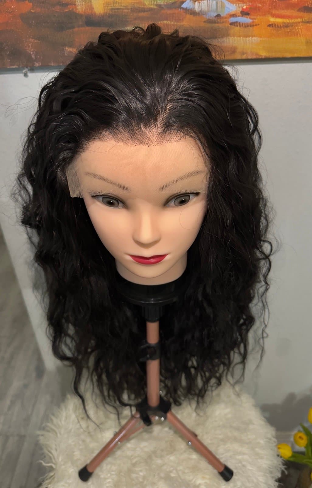 Synthetic Blend Lace Wig - Thumbnail 3