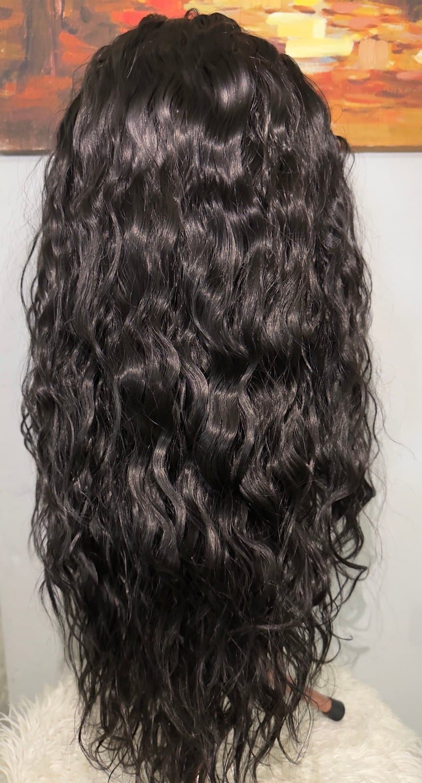 Synthetic Blend Lace Wig - Thumbnail 6