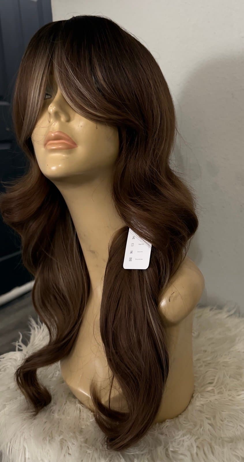 Synthetic Blend Wig - Thumbnail 5
