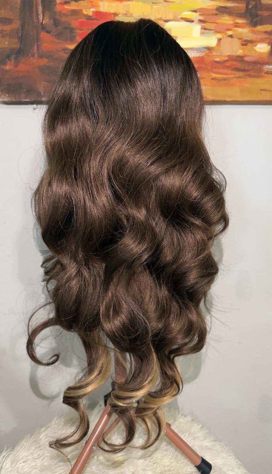 Synthetic Blend Wig middle part - Thumbnail 8