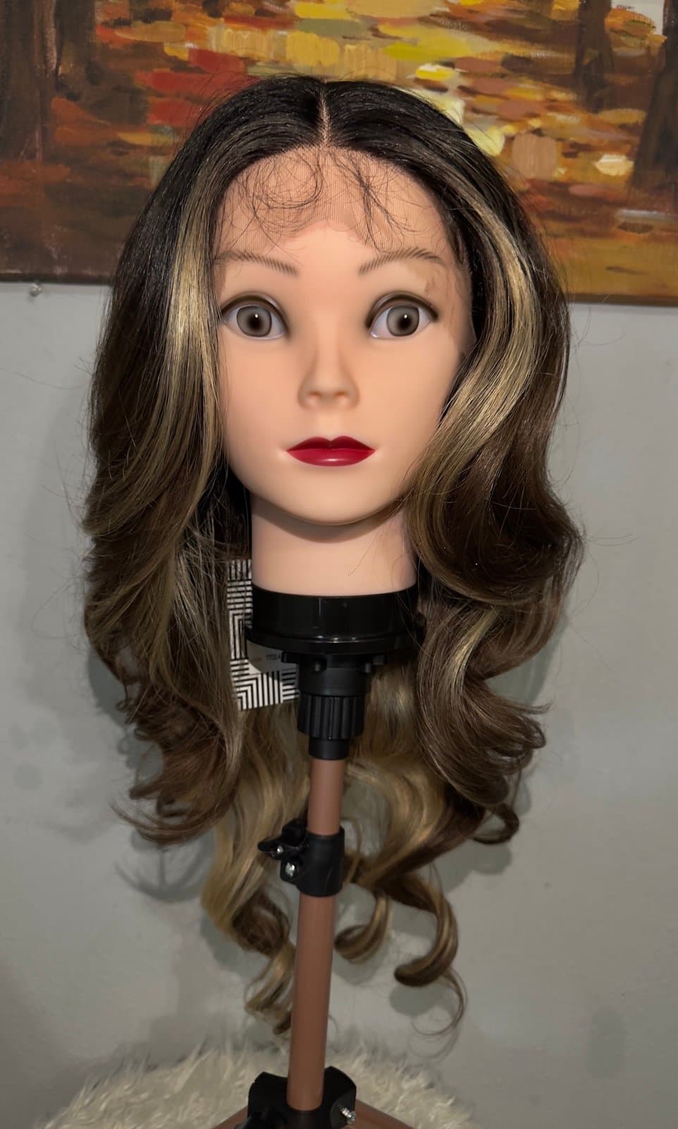 Synthetic Blend Wig middle part - Thumbnail 2