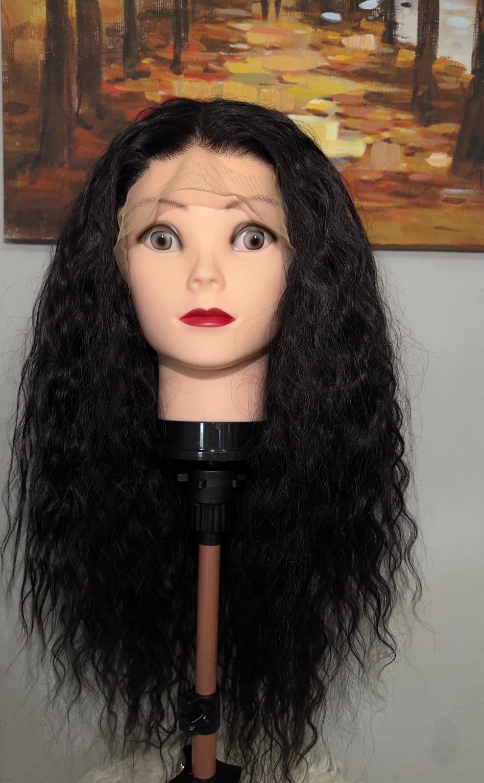 Synthetic Blend Lace Wig - Thumbnail 3