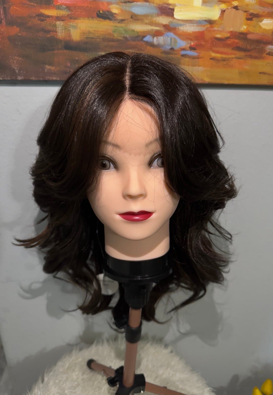 Synthetic Blend Wig middle part - Thumbnail 2