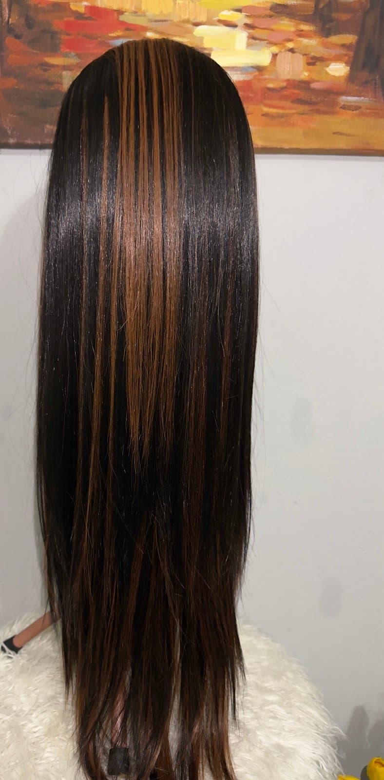 Synthetic Blend Lace Wig 13x6lace wig - Thumbnail 6